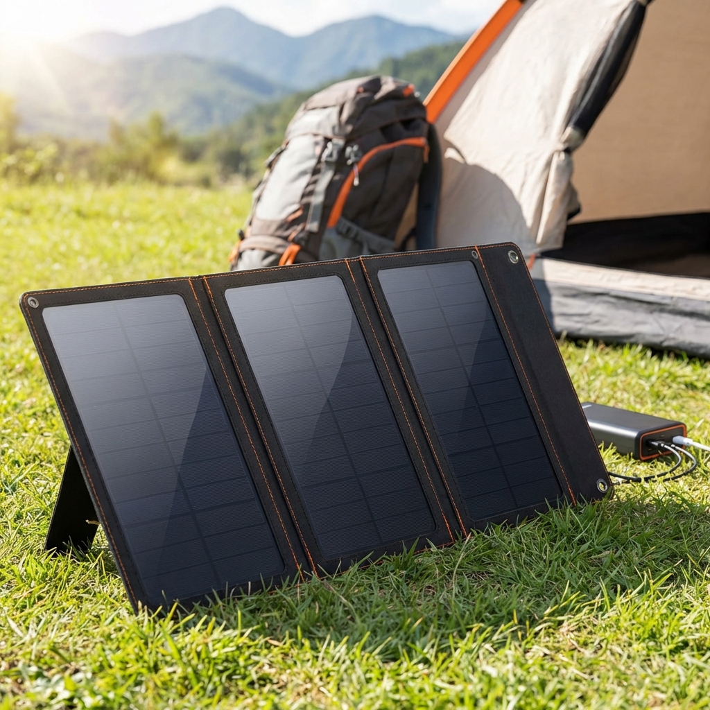 Zonwerk Portable Solar Panel in nature